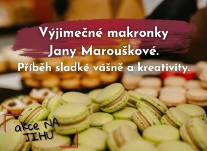 Výjimečné makronky Jany Marouškové. Příběh sladké vášně a kreativity.